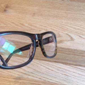 Warby Parker Roosevelt glasses with plain glass